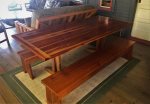 Dining Table in Screen Porch